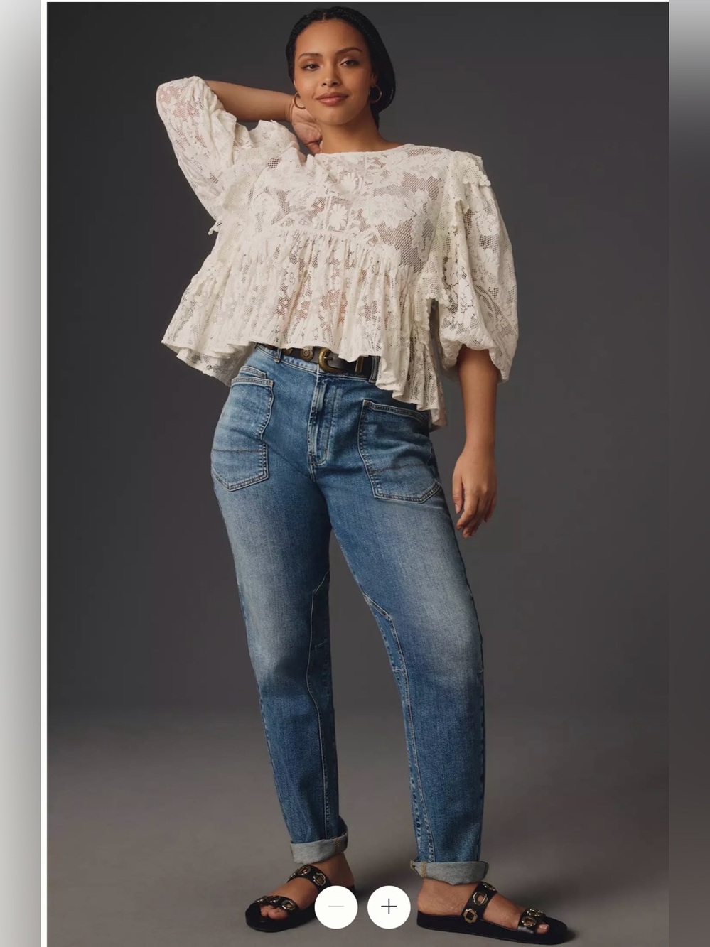 Anthropologie Wanderer Mid-Rise Relaxed Jeans By Pilcro Size 31